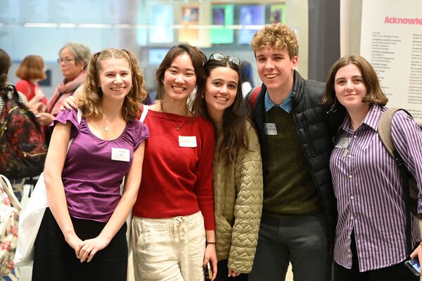 A group of young science writers at the UKCSJ24