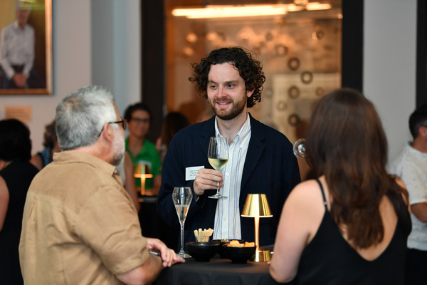 Jack Goulder networking at the ABSW Awards Ceremony