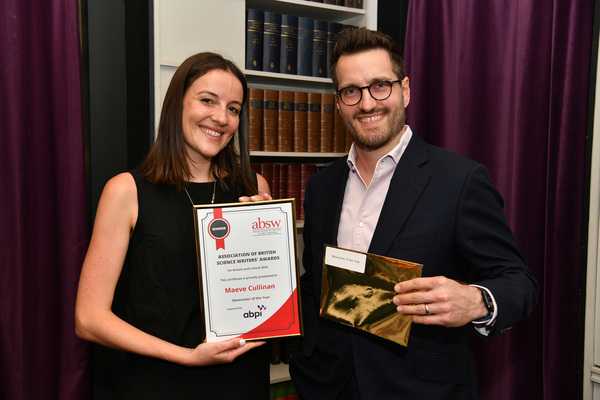 Maeve Cullinan and ABPI representative