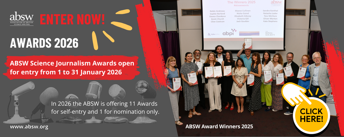 Enter ABSW Awards 2026. Click here!