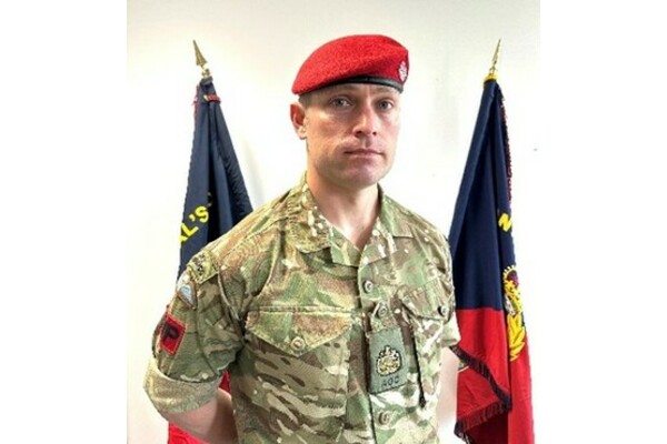 Warrant Officer Class 1  (Corps SM)  Chris Hastings