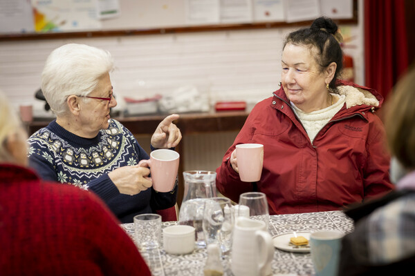 women having a coffee