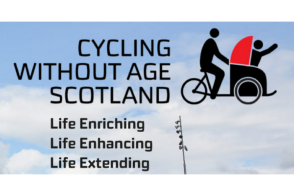 Poster for Cycling Without Age TRishaw