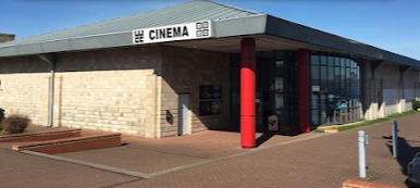 shot of the West coast cinema building in Greenock