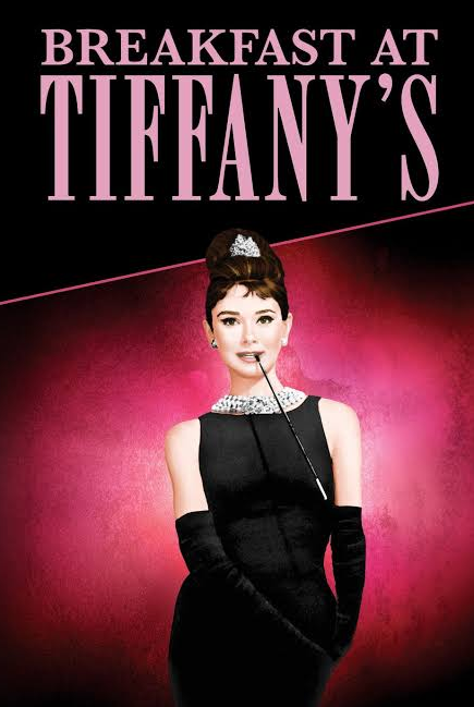 Breakfast at Tiffanys poster with Audrey Hepburn