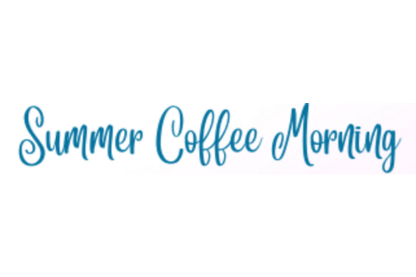 text summer coffee morning