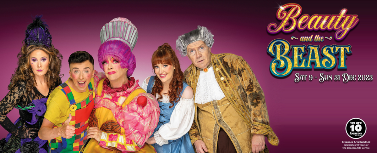 Poster for Beauty and the Beast Panto