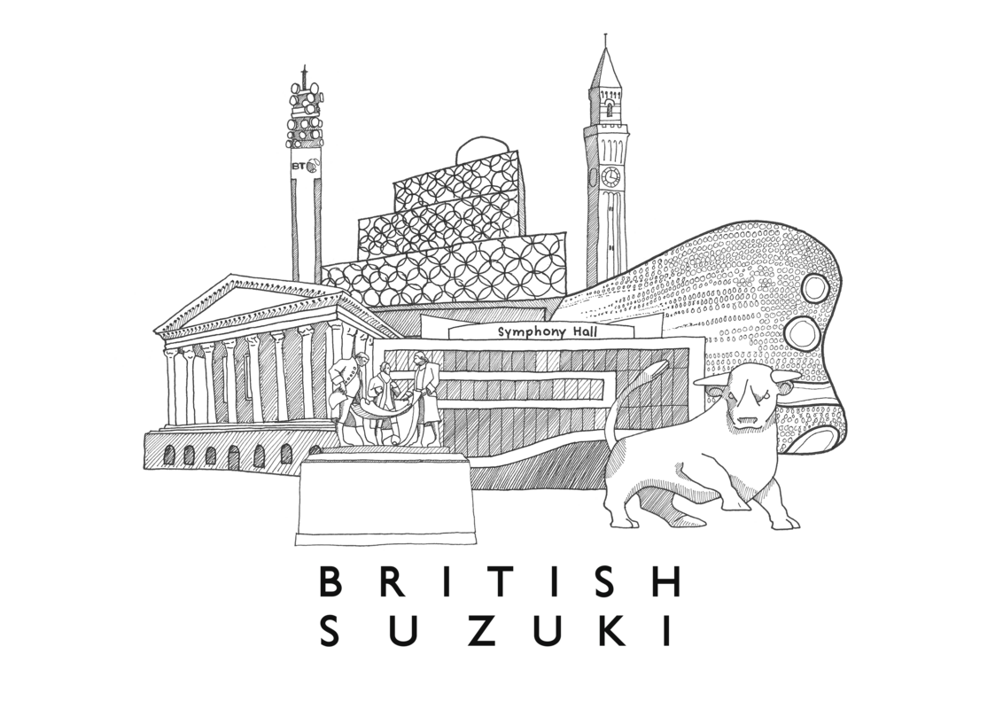 Illustration of Birmingham Cityscape