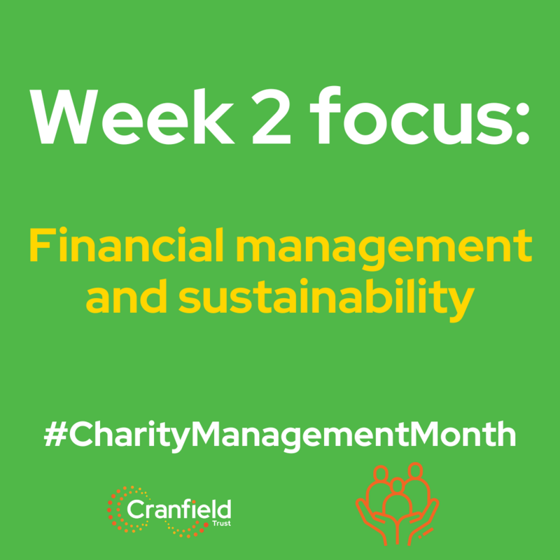 Graphic saying Week 2 focus: Financial management and sustainability