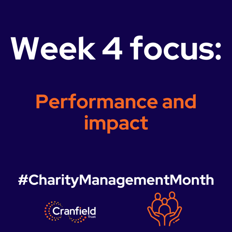 Graphic saying Week 4 focus: Performance and impact