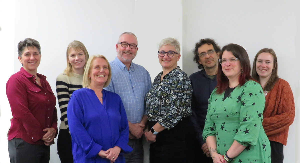 A photo of the New Pathways training team