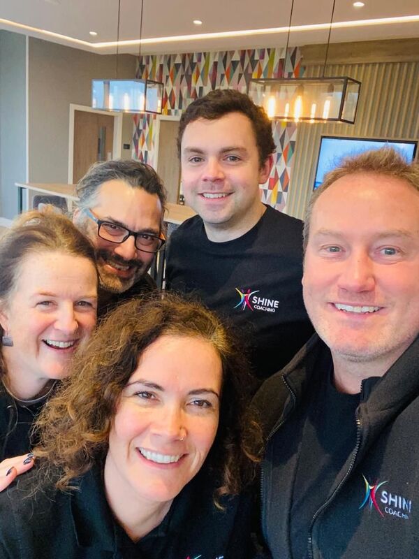 A group from the charity