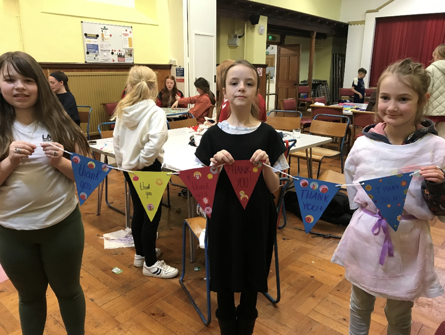 Children at The Space Youth Club