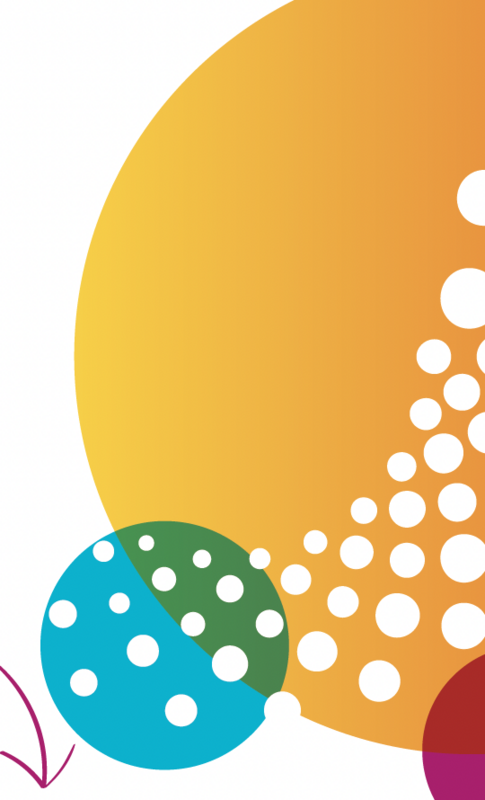 A colourful graphic
