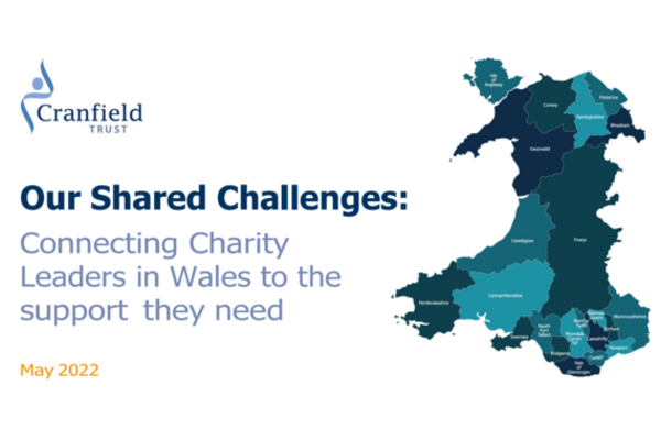 Cover of report Our shared challenges: Connecting charity leaders in Wales with the support they need