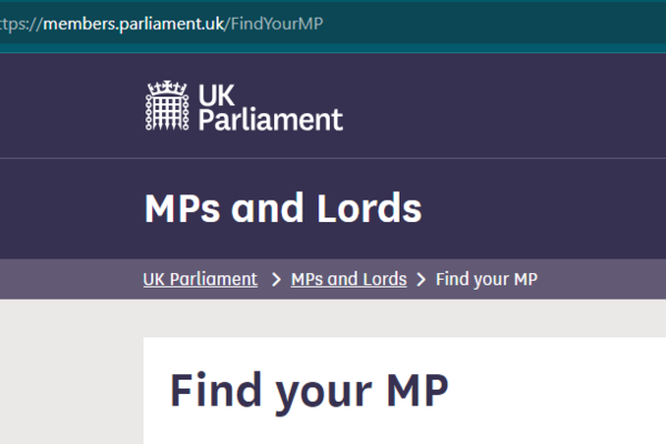 Find my MP