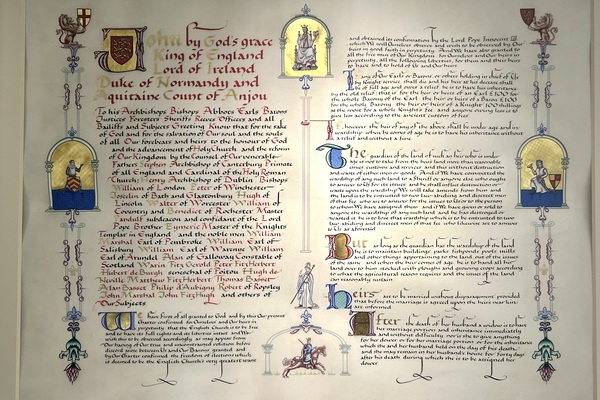 Image of the Magna Carta 
