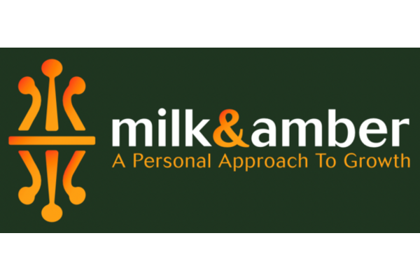 milk and amber logo