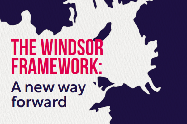 Cover of the Windsor Framework UK Gov Document