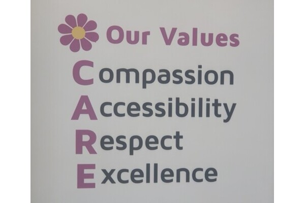 Wigan and Leigh hospices values 