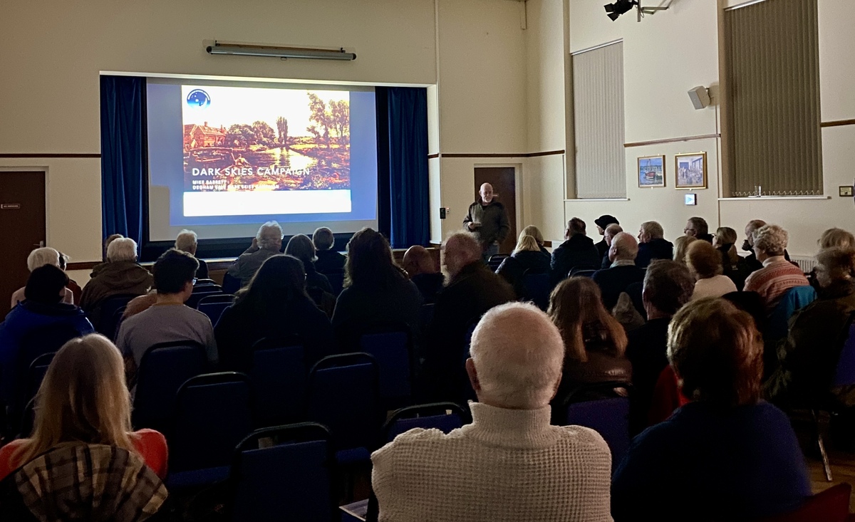 Dedham Vale Dark Skies Campaign outreach