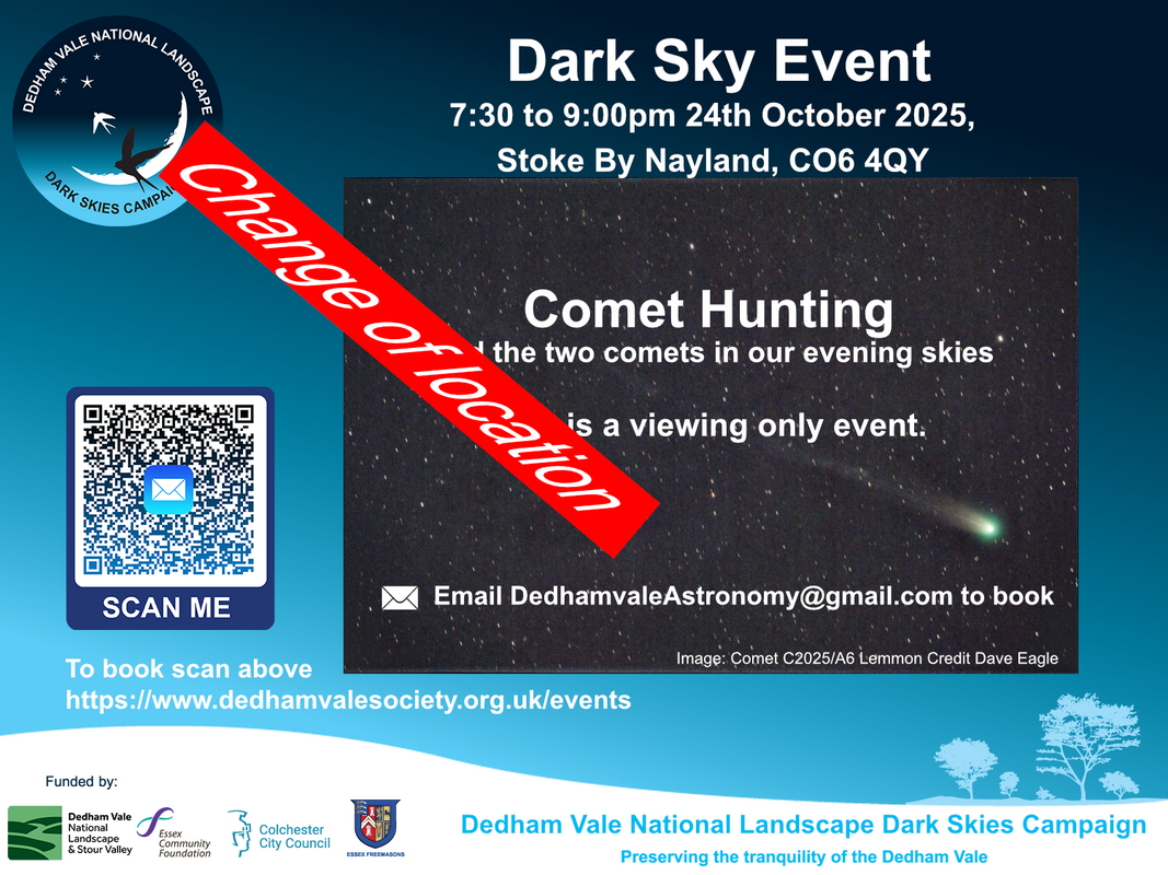 Come comet hunting in the Dedham Vale