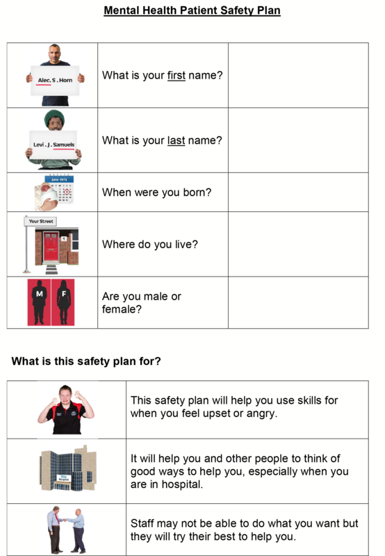 Mental Health Patient Safety Plan | Easy Health