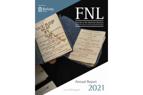 Front cover of FNL's 2021 annual report