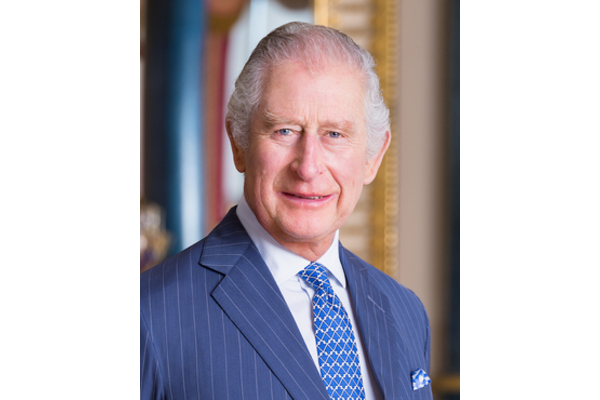 A portrait photograph of HM King Charles III. (c) Hugo Burnand.