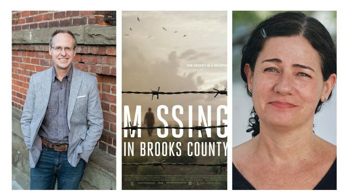 Jeff Bemiss and Lisa Molomot, co-directors Missing in Brooks County