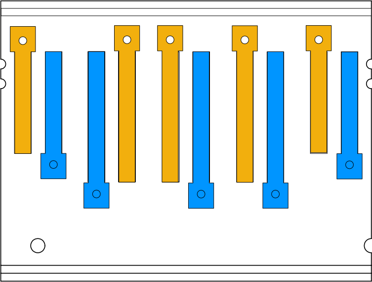 Diagram of reeds