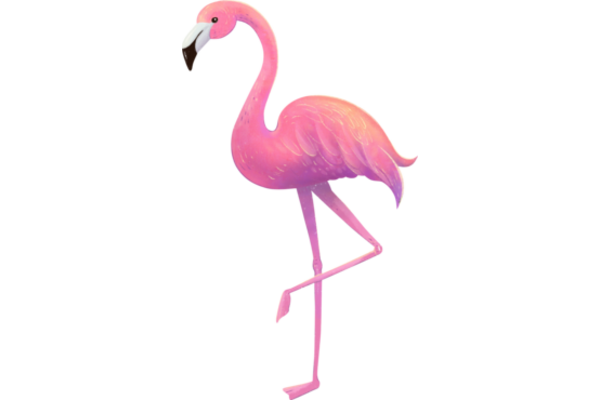 Flamingo watercolour