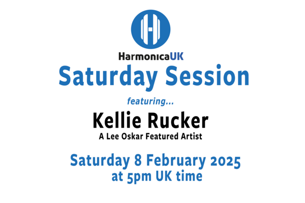 Saturdat Session Banner for Kellie Rucker 8 Feb 2025 at 5pm UK time