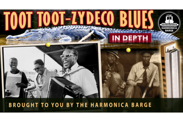 blues image of zydeco players