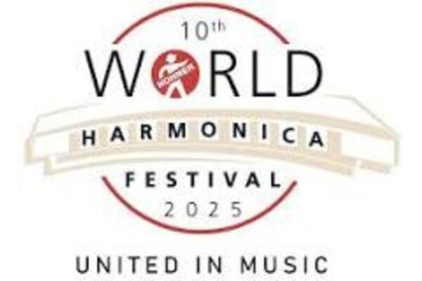 World harmonica festival logo