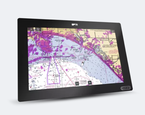 Radar image overlaying a Navigational Chart
