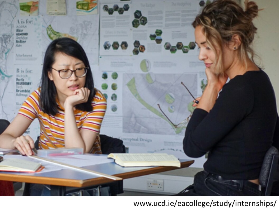 UCD Landscape Architecture Internships Irish Landscape Institute