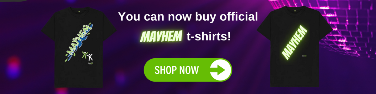 You can now buy official Mayhem t-shirts - shop now 