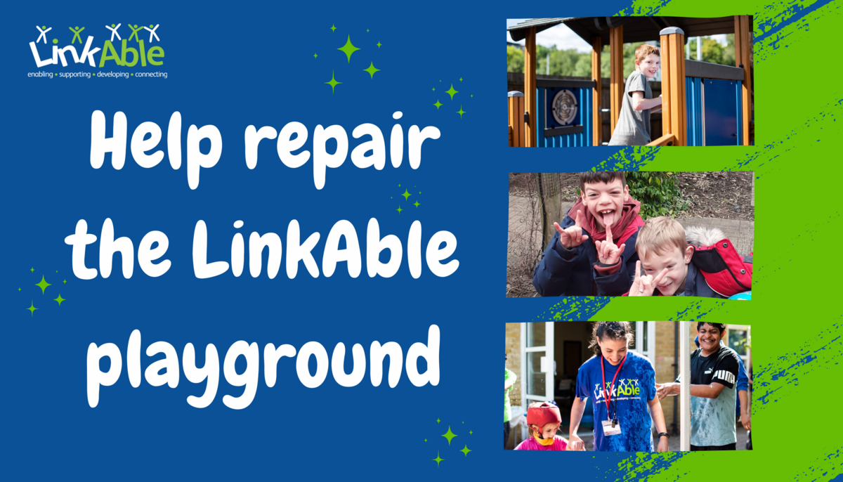 Help repair the LinkAble playground 