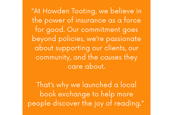 Why Howden partners with Learn to Love to Read