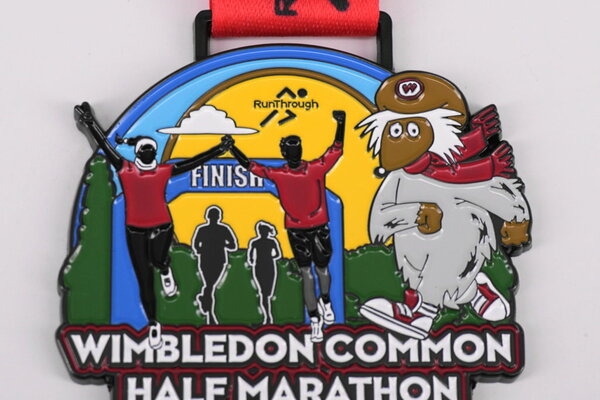Wimbledon Common Half Marathon Medal