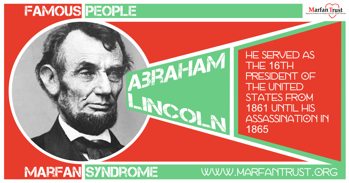 marfans syndrome abraham lincoln