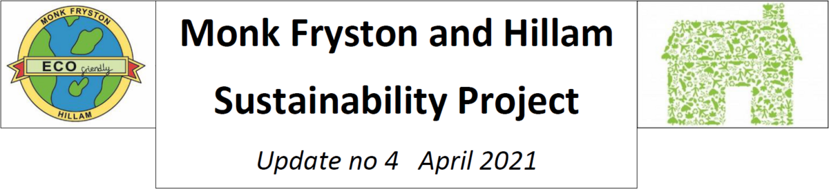 Monk Fryston and Hillam Sustainability Project Update #4