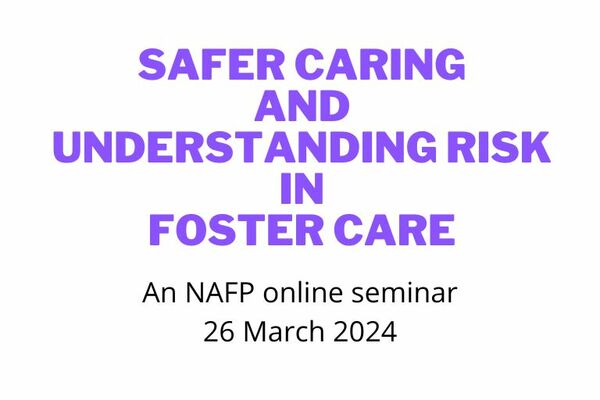 safer caring and understanding risk in foster care