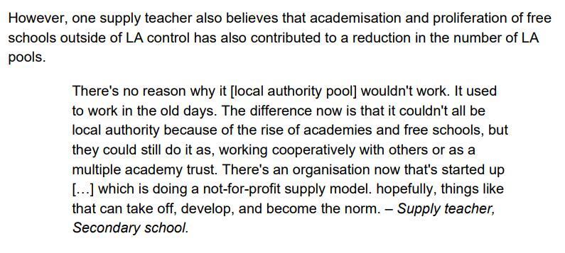 Proxi Education mentioned in DfE report.