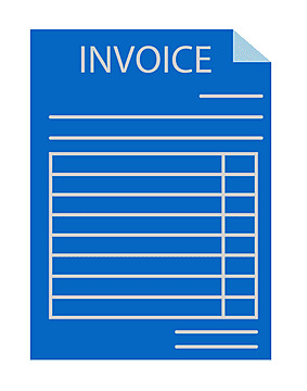 An image of an invoice