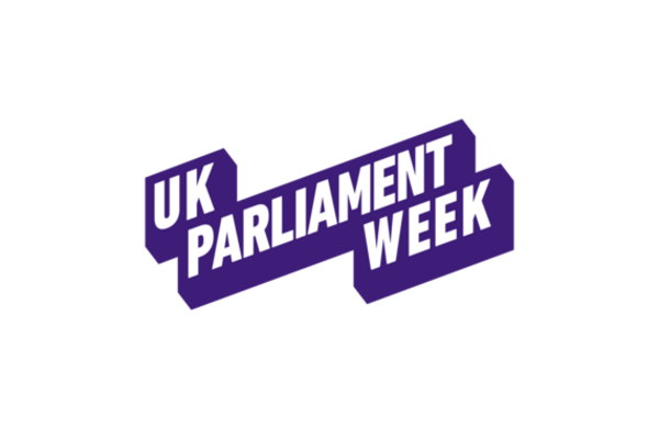UK Parliament Week logo wording