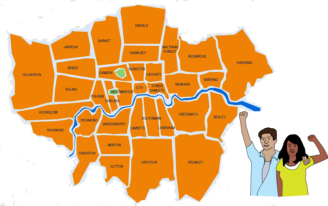 An image of the borough of London