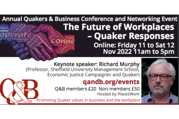 poster advertising the Q&B conference 