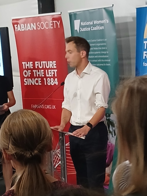 Speaker at Delivering for Women and Girls Reception 